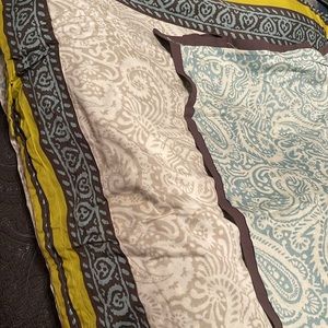 BOHO Duvet queen set!🩶☮️💚🤍🤎☮️💖